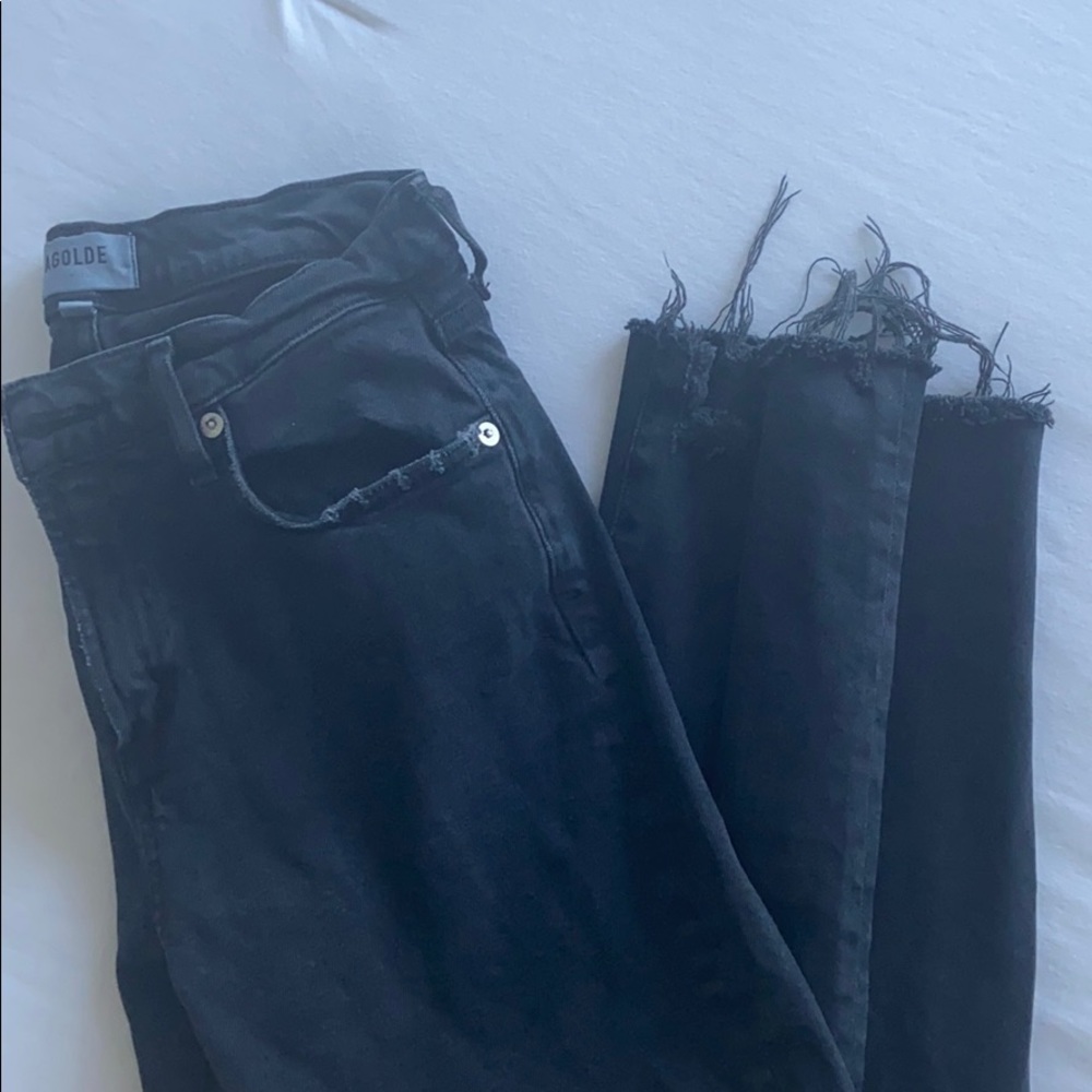 Agolde Mid Rise Jeans - Picture 3 of 6